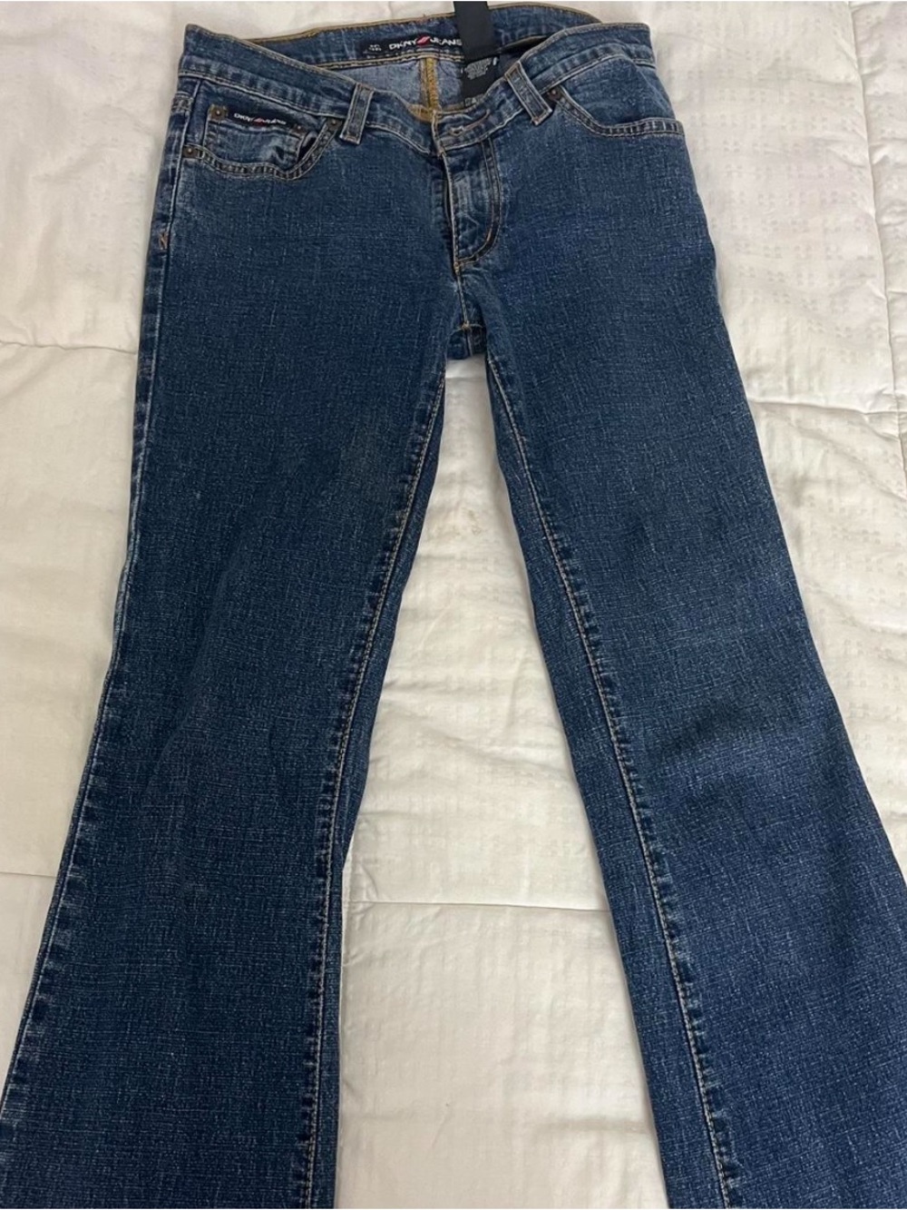 DKNY Dark Blue Flare Jeans- like new